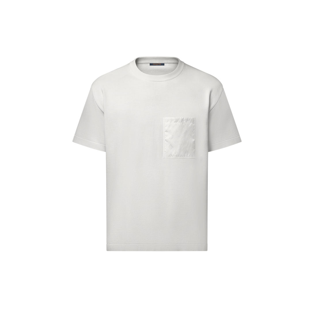 LOUIS VUITTON ホワイト Tシャツ Louis Vuitton White Pendant Logo T-Shirt – Savonches